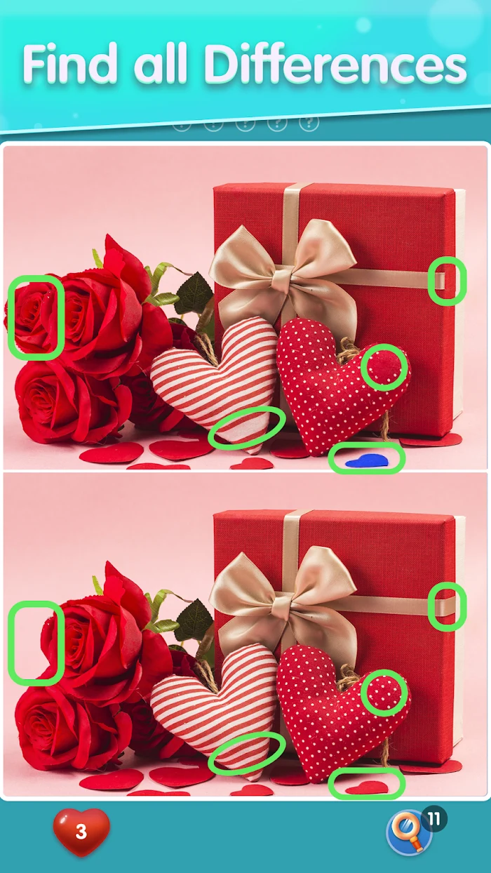 Find Differences official gameplay screenshot